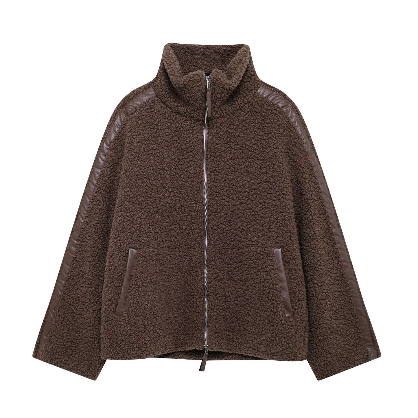 Cozy Zip-Up Textured Jacket
